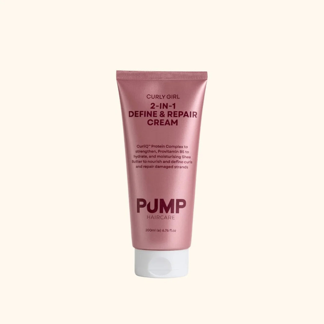 Pump Curly Girl 2 in 1 Define and Repair Cream