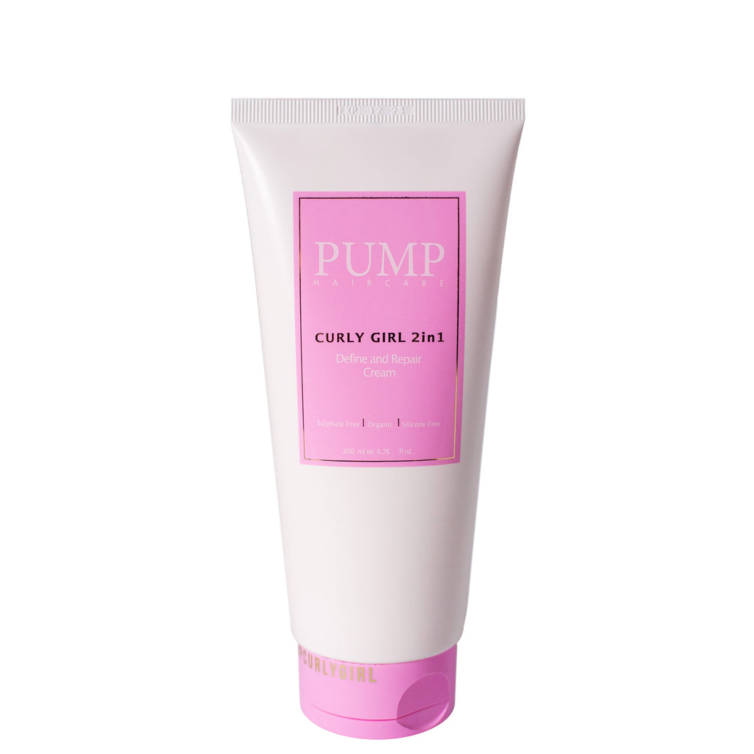 Pump Curly Girl 2 in 1 Define and Repair Cream