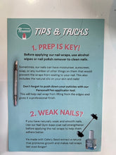 Load image into Gallery viewer, Personail nail wrap kits
